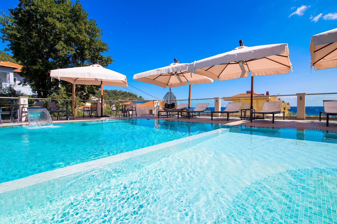 Semiramis Luxury Suites Chrysi Ammoudia Exterior photo