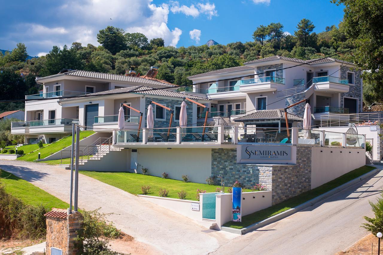 Semiramis Luxury Suites Chrysi Ammoudia Exterior photo